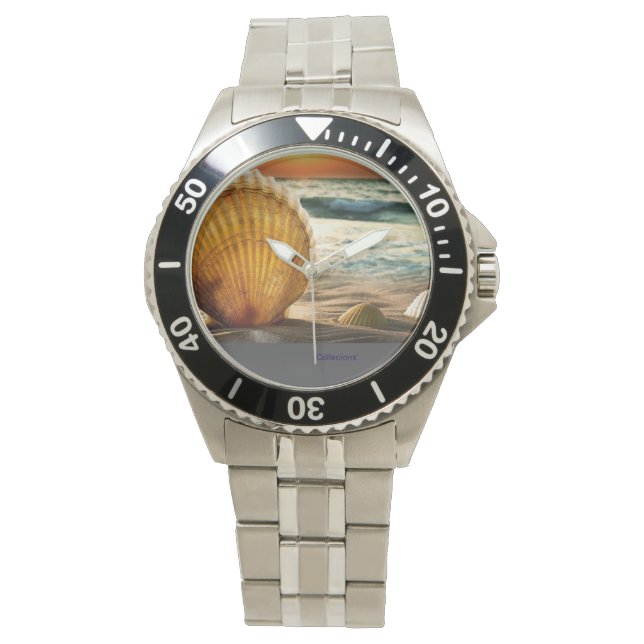    Style: Men's Stainless Steel eWatch Armbandsur (Framsida)