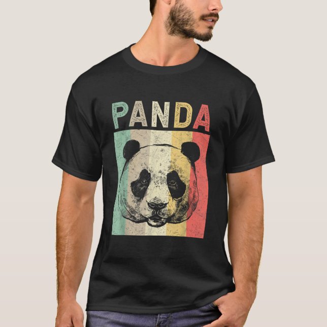 Style Panda Panda Bear T Shirt (Framsida)