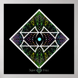 Styled Tyle Prism Poster