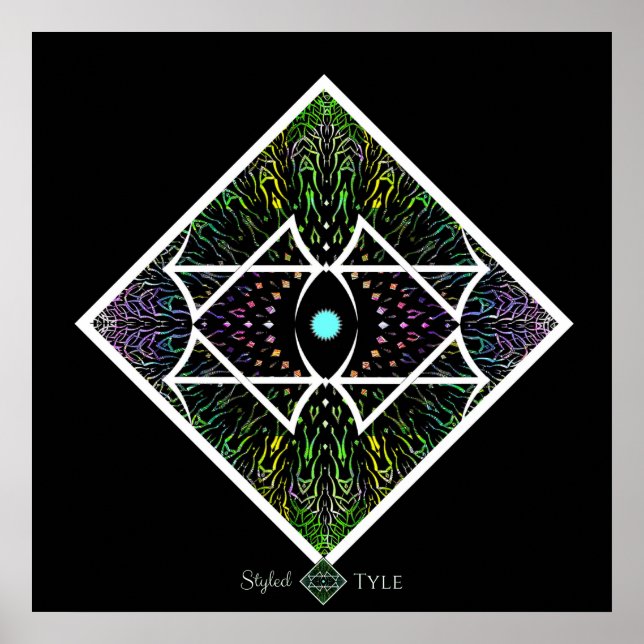 Styled Tyle Prism Poster (Framsidan)