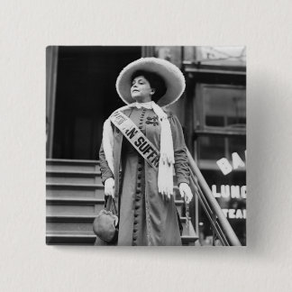 Stylin'Suffragette, 1908 Knapp