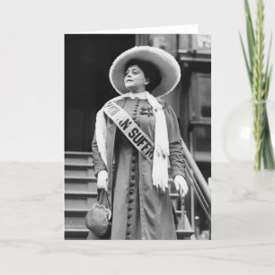 Stylin'Suffragette, 1908 Kort