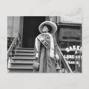 Stylin'Suffragette, 1908 Vykort