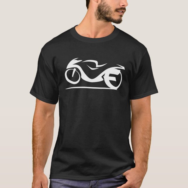 stylinvägraket i vit t shirt (Framsida)