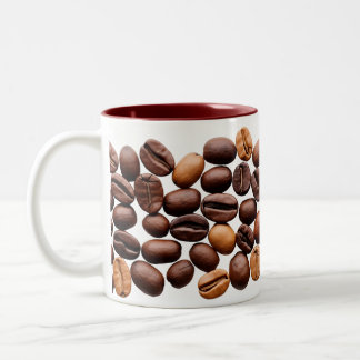 Stylische Kaffeebohnen Tasse Två-Tonad Mugg