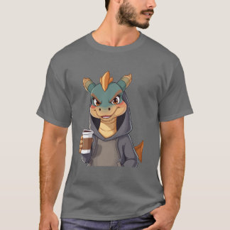Stylischer Drache für Kaffeeliebhaber!  T Shirt