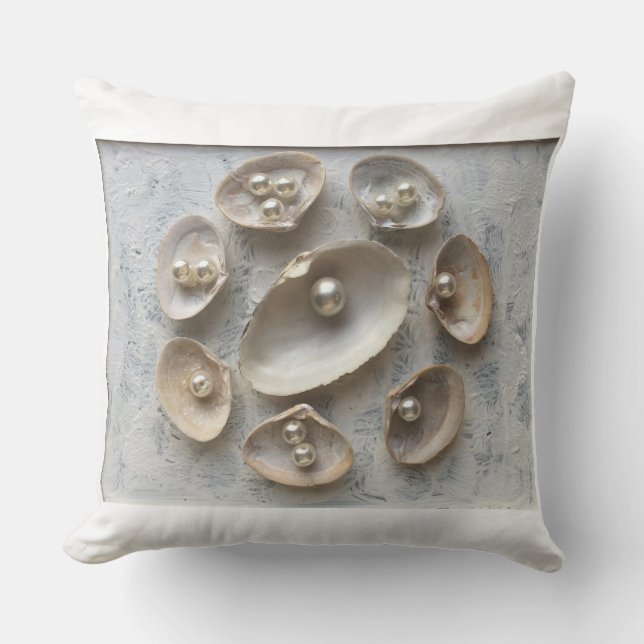 Stylisches Muschelkissen für den Außenbereich Kudde (Framsida)