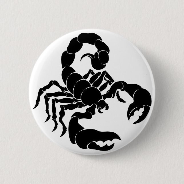 Stylised Scorpionillustration Knapp (Framsida)