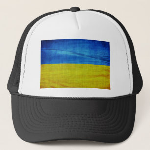 Styliserad Flagga i Ukraina Truckerkeps