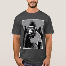 Styliserad gorilla