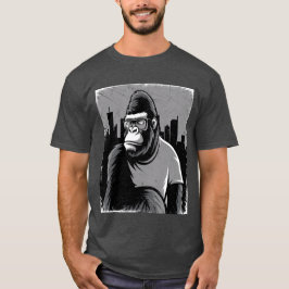 Styliserad gorilla t shirt