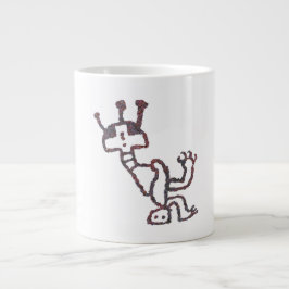 Styliserad Mythical Figur Jumbo Mugg