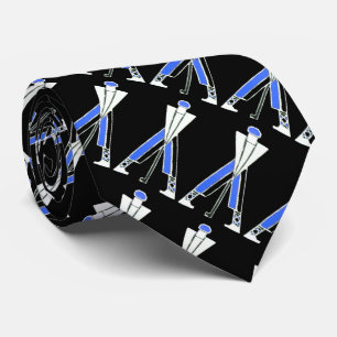 STYLISERADE VITBLÅGLFER, GLVSPELARE SLIPS