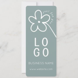 STYLISERAT FLÖDESSKÄRM FÖR EGEN LOGOTYP GIFT-CERTI