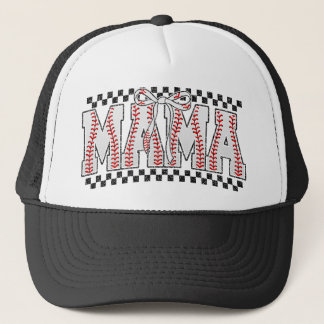 Stylish Baseball Mom Vibes Trucker Hat Keps