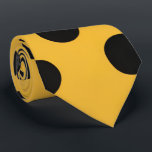Stylish Black Polka Dots on Gold Yellow Neck Tie Slips<br><div class="desc">Experience timeless style with a contemporary twist! This high-quality black polka dot neck tie on a rich gold yellow background offers sophistication and durability. A perfect blend of classic pattern and modern color,  ensuring you look sharp for years to come.</div>