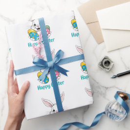 Stylish bunny eggs Gift Happy Easter gift Presentpapper