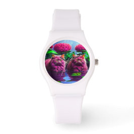 Stylish cat watch for cat lovers armbandsur