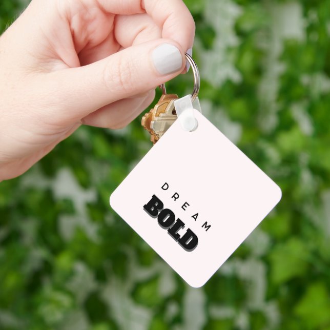 Stylish Customizable Button Pin Keychain Nyckelring (Hand)