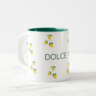 Stylish Dolce Vita Mug for Home and Office Två-Tonad Mugg