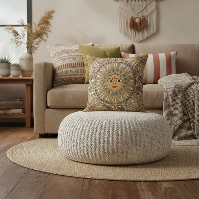  stylish geometric contemporary chic elegant retro kudde (Skapare uppladdad)