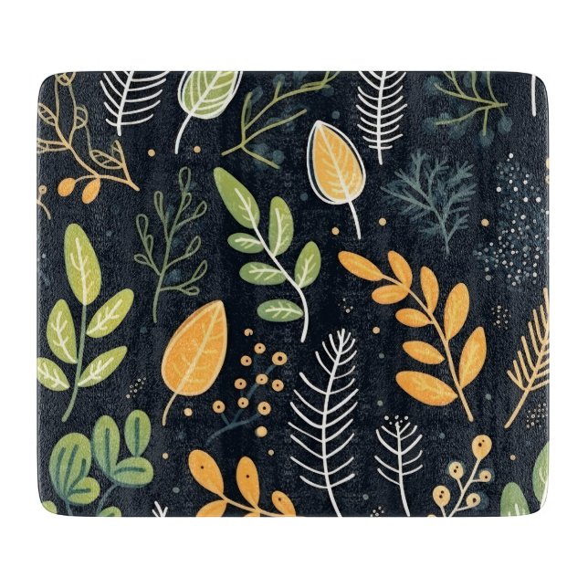 Stylish Green and Yellow Foliage Pattern  (Framsidan)