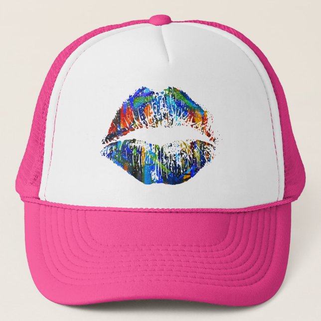 Stylish Lips #15 Truckerkeps (Framsida)