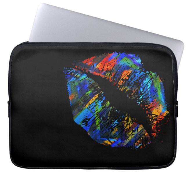 Stylish Lips #28 Laptop Fodral (Framsidan)