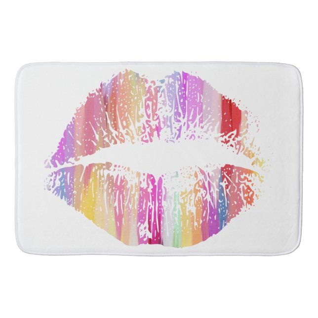 Stylish Lips #2 Badrumsmatta (Framsidan)