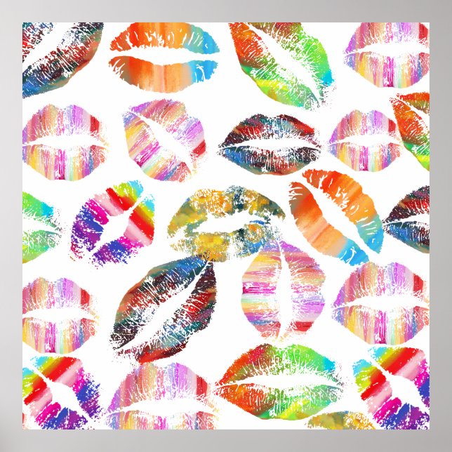 Stylish Lips #6 Poster (Framsidan)