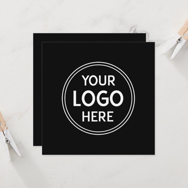 Stylish & Modern Custom Creations Verified  Inbjudningar (Fram/Back In Situ)