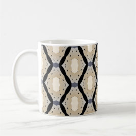 Stylish modern geometric coffee mug kaffemugg