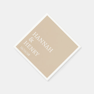 STYLISH MODERN MINIMALIST SCRIPT CUSTOM WEDDING  PAPPERSSERVETT