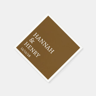 STYLISH MODERN MINIMALIST SCRIPT CUSTOM WEDDING  PAPPERSSERVETT