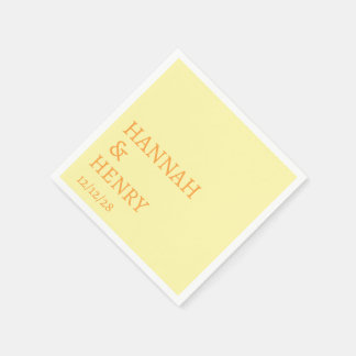 STYLISH MODERN MINIMALIST SCRIPT CUSTOM WEDDING  PAPPERSSERVETT