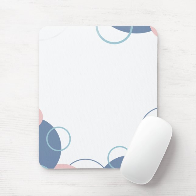 Stylish Notebook with Colorful Circles Design Musmatta (Med mus)