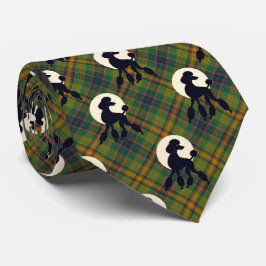 Stylish Poodle Necktie Slips