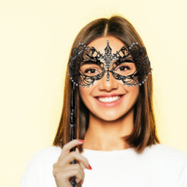 Stylish Portrait of Her Fototryck