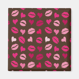 Stylish Red Heart Love Gift for Valentine’s Day Magnet