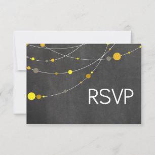 Stylish Strands RSVP kritskriftsbräda gul OSA Kort