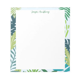 Stylish Typography Personalized Name Aesthetic Anteckningsblock