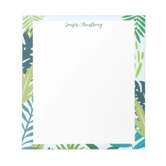 Stylish Typography Personalized Name Aesthetic Anteckningsblock