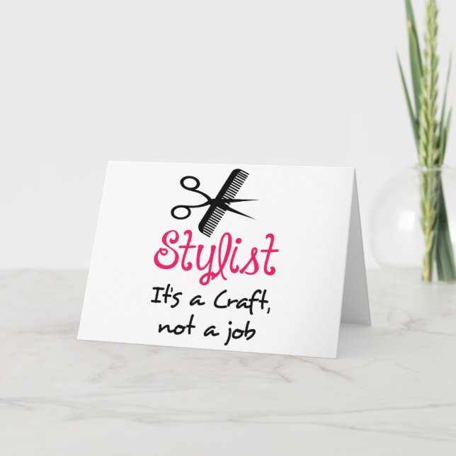 Stylist Craft Kort (Framsida)