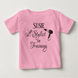 Stylist i Training Baby Romper Salon Beautician Tröja