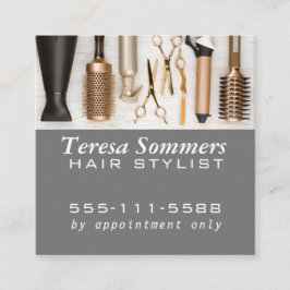 Stylist Verktyg Modern Fyrkantigt Visitkort