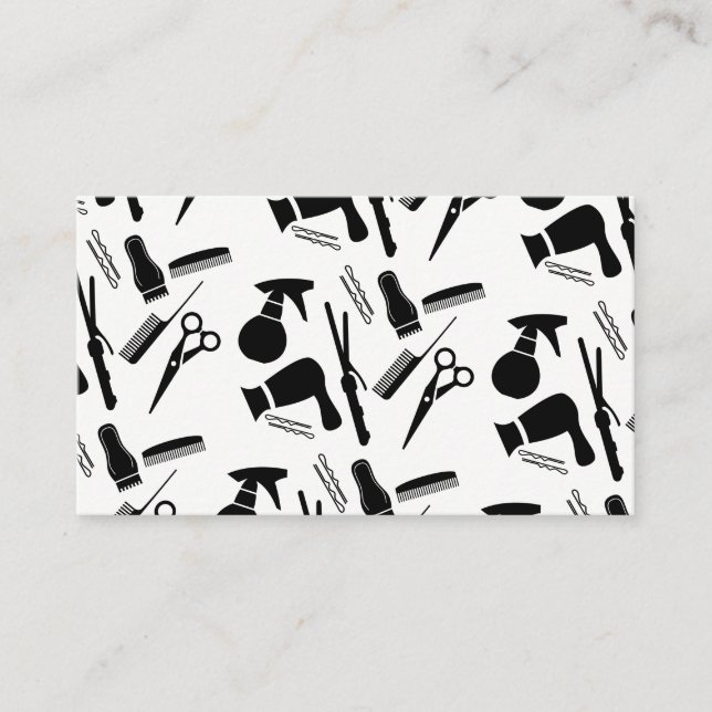 Stylist Verktyg Möte Tidsbeställning Kort (Framsida)