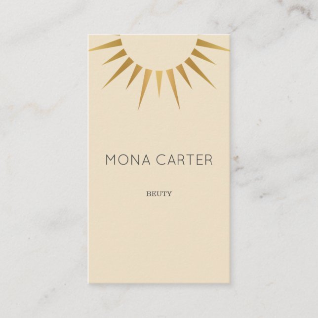 Stylistic art décosolvisitkort visitkort (Framsida)