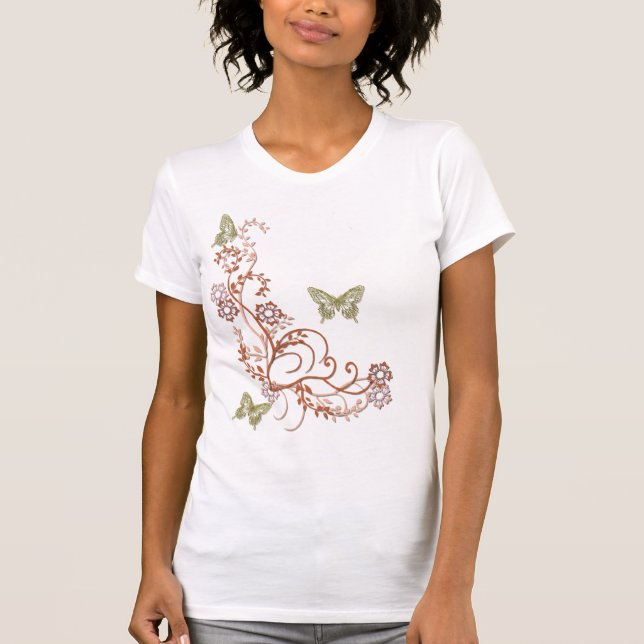 STYLISTIC BLOMMARVINE TRÖJA (Framsida)