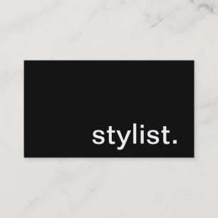 Stylistvisitkort Visitkort