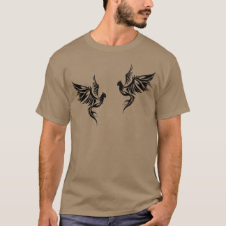 Stylized Bird-vänner T Shirt